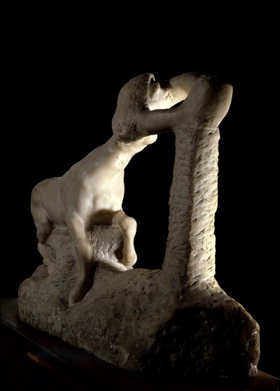 La centauresse 大理石彫刻 Auguste Rodin (1840-1917) 20世紀 パリ、ロダン美術館。 作： Auguste Rodin