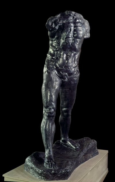 歩く男 ブロンズ彫刻 オーギュスト・ロダン（1840-1917） 1905年 パリ、ロダン美術館蔵 作： Auguste Rodin