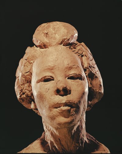 Madame Hanako, 1908 (clay) 作： Auguste Rodin