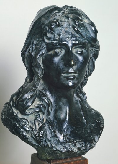 オーギュスト・ロダン（1840-1917）作「ミニョン（ローズ・ボーレの肖像）」、肖像画 作： Auguste Rodin
