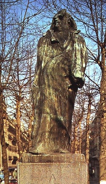 オノレ・ド・バルザックの記念碑（1799-1850）（ブロンズ） 作： Auguste Rodin