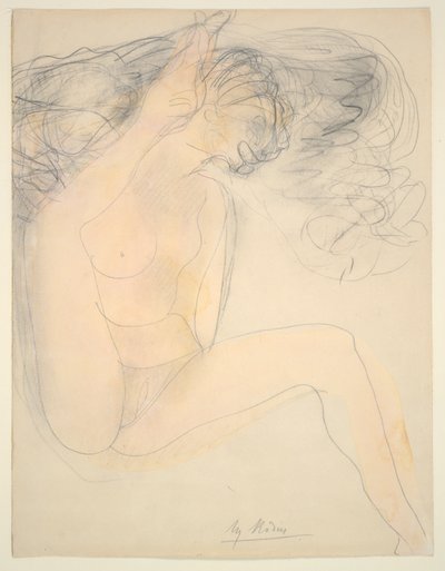 ヌード - ヒールオンイヤー 作： Auguste Rodin