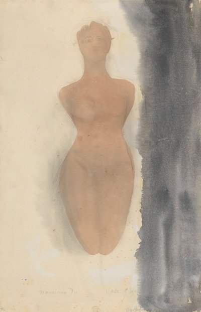 ギリシャの花瓶の起源、1900～1910年。 作： Auguste Rodin