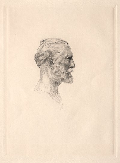 アントニン・プルーストの肖像 作： Auguste Rodin