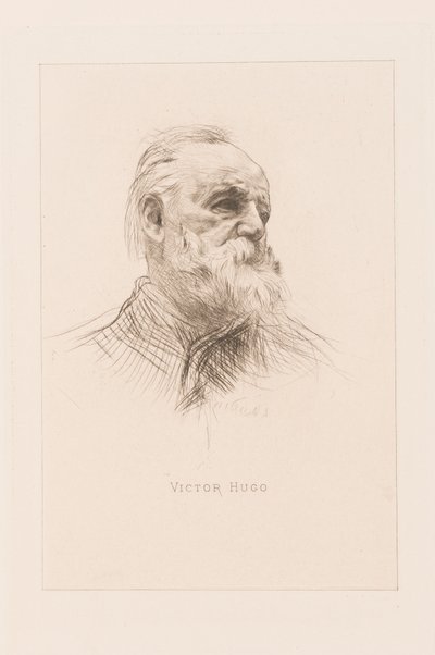 ヴィクトル・ユーゴーの肖像 作： Auguste Rodin