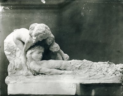 詩人の復活（しっくい） 作： Auguste Rodin