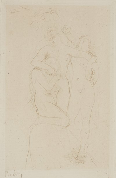 煉獄の魂 作： Auguste Rodin