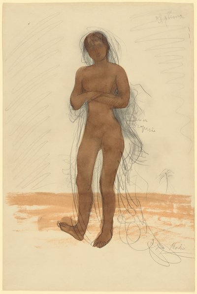 スフィンクス 作： Auguste Rodin