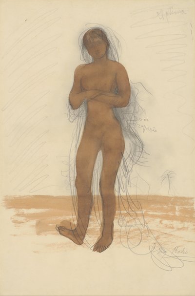 スフィンクス 作： Auguste Rodin