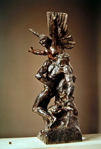 Call to Arms」の学習 作： Auguste Rodin