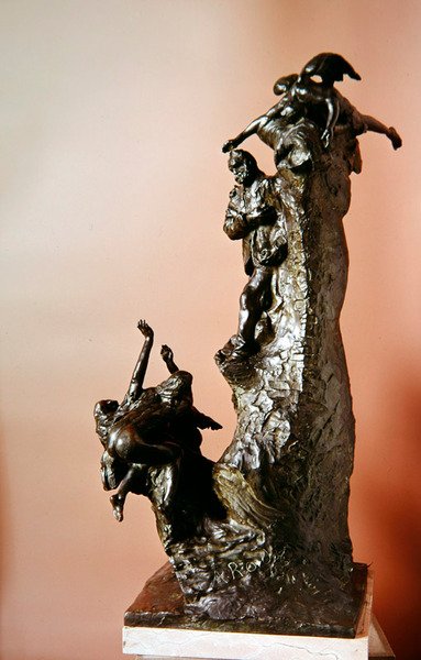 ヴィクトル・ユーゴーのモニュメントの検討 作： Auguste Rodin