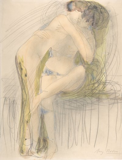 抱擁、1900-1910。 作： Auguste Rodin