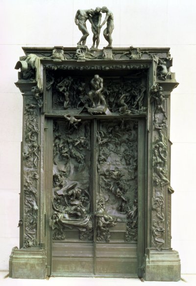 地獄の門、1880-90（ブロンズ） 作： Auguste Rodin