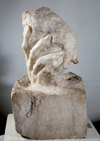 神の手」 大理石彫刻 オーギュスト・ロダン（1840-1917） 20世紀 パリ、ロダン美術館 作： Auguste Rodin