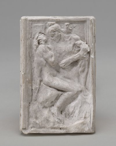 恋人たち、1880 年代半ばのモデル、1900 年以降に鋳造。 作： Auguste Rodin