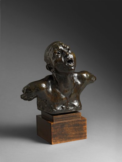 スクリーム、ルクリ、1886年以前 作： Auguste Rodin