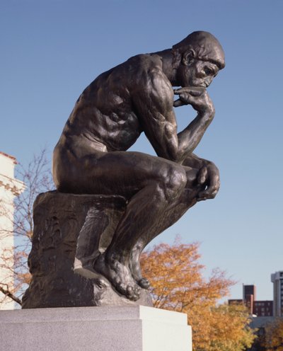 思想家 作： Auguste Rodin