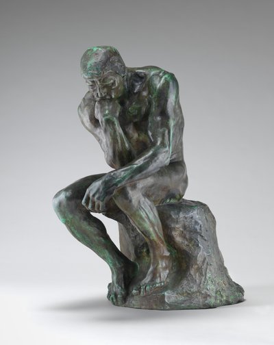 考える人 考える人、モデル 1880、キャスト 1901。 作： Auguste Rodin
