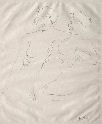 2 つの図 作： Auguste Rodin