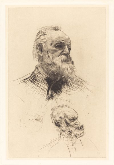ヴィクトル・ユーゴー『スリークォーターズ』 作： Auguste Rodin