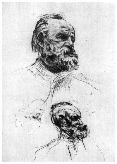 ビクターユーゴー、c1860-1910 1924 作： Auguste Rodin