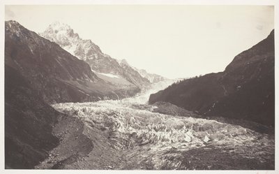 Savoie 48. Aiguille et glacier d’Argentières (サヴォア 48. 針とアルジャンティエール氷河) 作： Auguste Rosalie Bisson