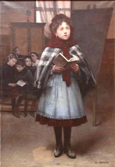学校で 作： Auguste Joseph Trupheme