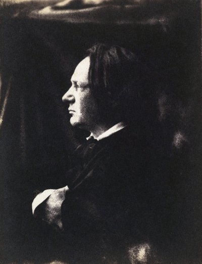 オーギュスト・ヴァキュリー(1819-1855)によるヴィクトル・ユーゴーの肖像 - 1852年 作： Auguste Vacquerie