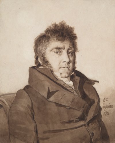 アーティストの肖像 作： Auguste Xavier Leprince