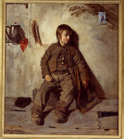 オーギュスト・ドゥ・シャティヨン（1813-1881）のサヴォワール・チムニーの絵 作： Auguste de Chatillon