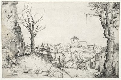 城の中庭 作： Augustin Hirschvogel