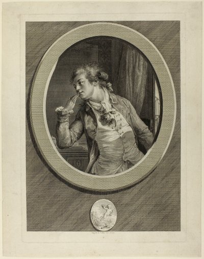 私の約束に頼って 作： Augustin de Saint-Aubin