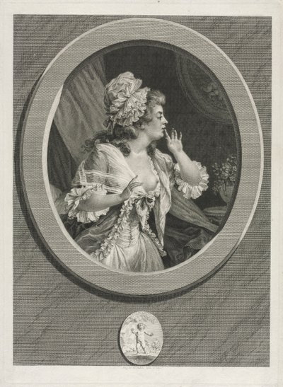 少なくとも目立たないように 作： Augustin de Saint Aubin