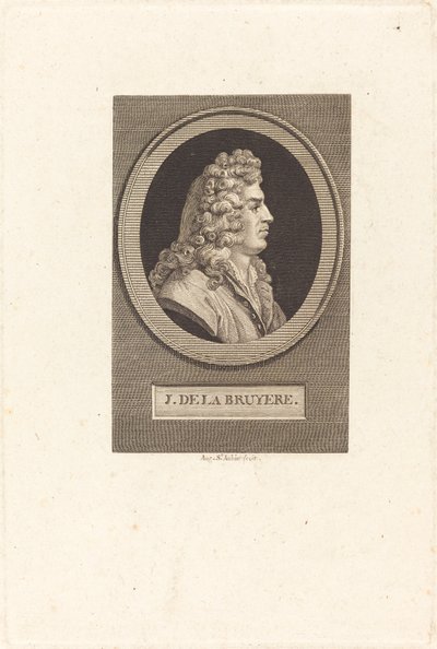 ジャン・ド・ラ・ブリュイエール 作： Augustin de Saint Aubin