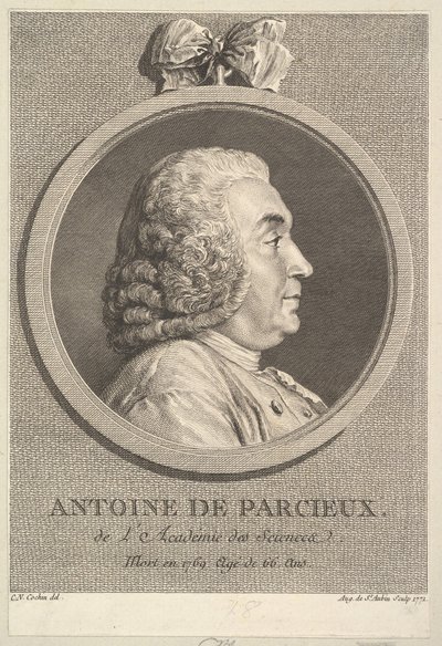アントワーヌドパルシューの肖像、1771年。 作： Augustin de Saint Aubin