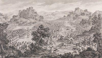 クルマーンの大勝利、1770 年。 作： Augustin de Saint Aubin