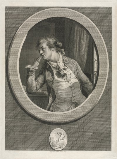 あなたは私を頼りにすることができます、1789。 作： Augustin de Saint Aubin