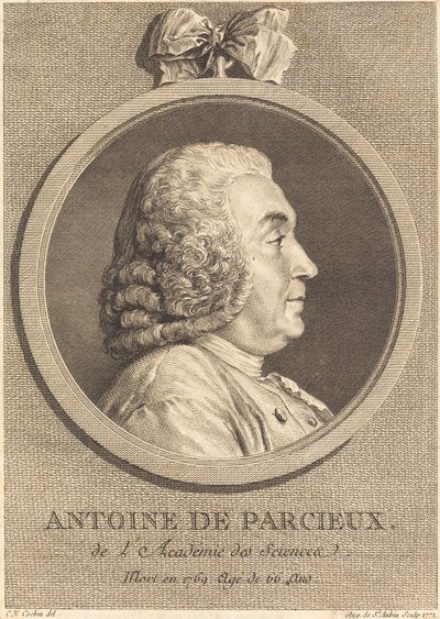アントワーヌ・ドパルシュー 作： Augustin de Saint Aubin after Charles Nicolas Cochin I