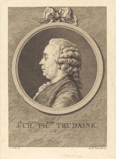 ジャン・シャルル・フィリベール・トルデーン 作： Augustin de Saint Aubin after Charles Nicolas Cochin II