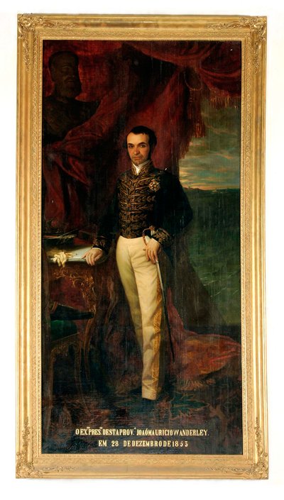 アウグスト・ミュラー - ジョアン・マウリシオ・ワンダリー - コテギペ男爵（1853年） 作： Augusto Muller