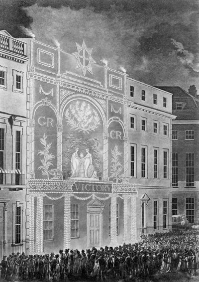 イルミネーション 作： Augustus Charles (after) Pugin