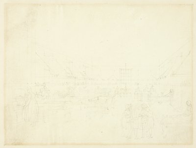 ロンドンの小宇宙からミドルセックス病院の研究 作： Augustus Charles Pugin