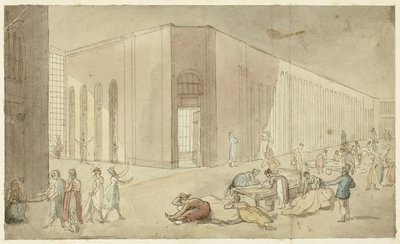 聖ルカ病院の研究（ロンドンの小宇宙より 作： Augustus Charles Pugin