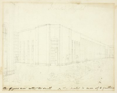 聖ルカ病院の研究（ロンドンの小宇宙より 作： Augustus Charles Pugin