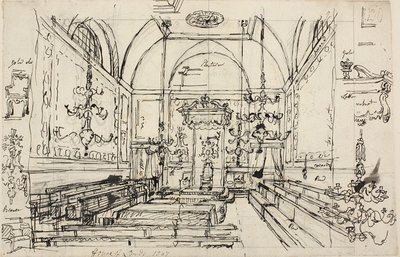 貴族院のための研究 作： Augustus Charles Pugin
