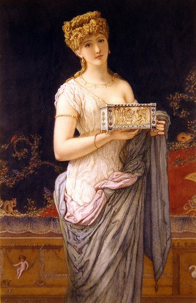 ポンペイガール 作： Augustus Jules Bouvier