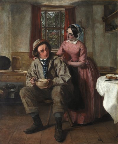 チャールズ・コールドストリーム卿の性格におけるチャールズ・ディケンズ、1850年頃 作： Augustus Leopold Egg