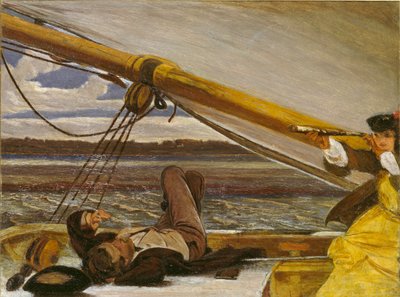 外向き、19 世紀半ば 作： Augustus Leopold Egg