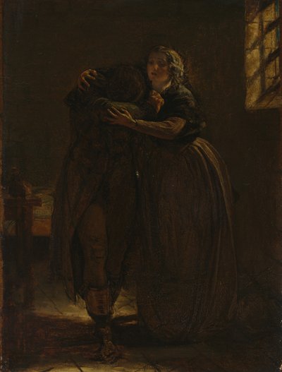 「この胸に安らぎを」のための研究 作： Augustus Leopold Egg
