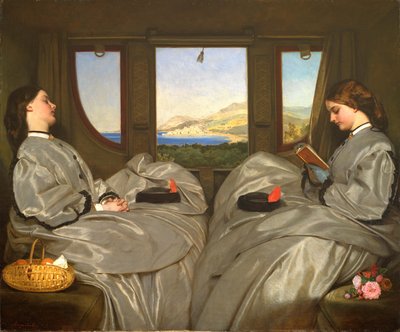 旅の道連れ、1862年。 作： Augustus Leopold Egg